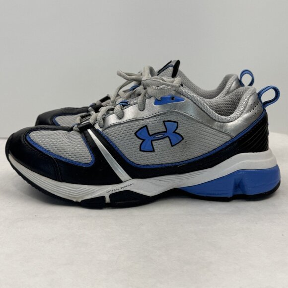 Under Armour Micro G Performance Trainer Womens Size 7.5 Running Shoes Heat Gear - Picture 4 of 14